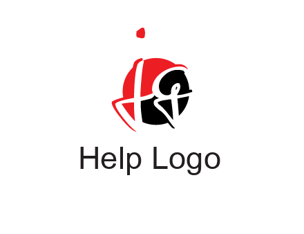 letter j and g inside the circle logo