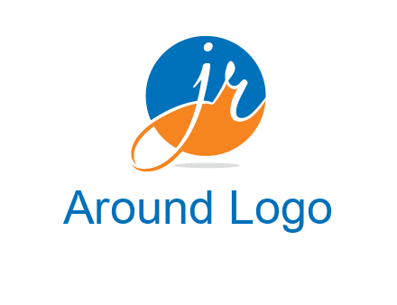 letter j and r inside the circle logo