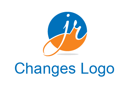 letter j and r inside the circle logo