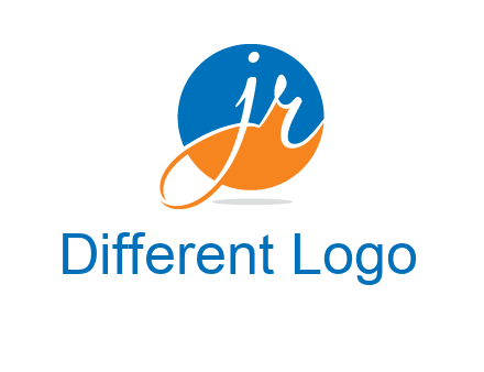 letter j and r inside the circle logo