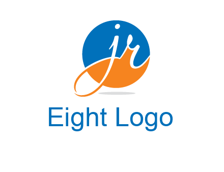 letter j and r inside the circle logo