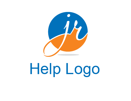 letter j and r inside the circle logo