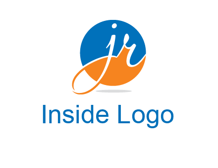letter j and r inside the circle logo