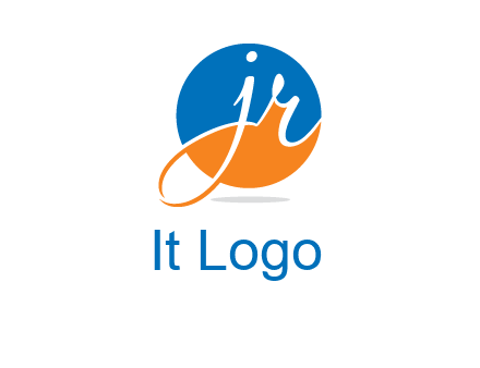 letter j and r inside the circle logo