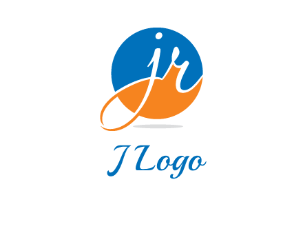 letter j and r inside the circle logo