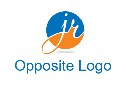 letter j and r inside the circle logo