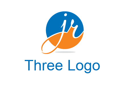 letter j and r inside the circle logo