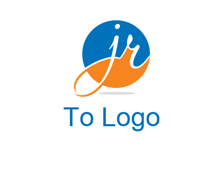 letter j and r inside the circle logo