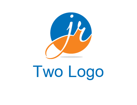 letter j and r inside the circle logo