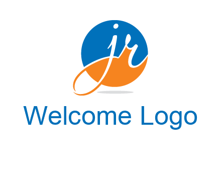 letter j and r inside the circle logo