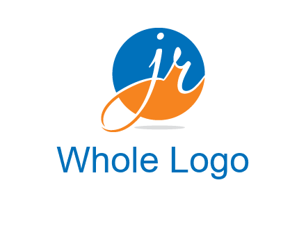 letter j and r inside the circle logo