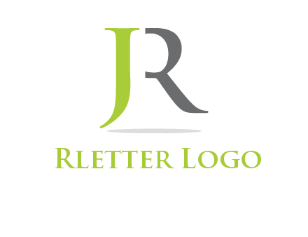 letter j and r logo