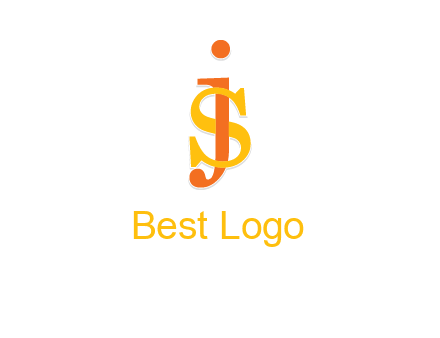 letter j and s logo