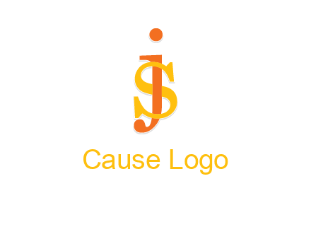 letter j and s logo
