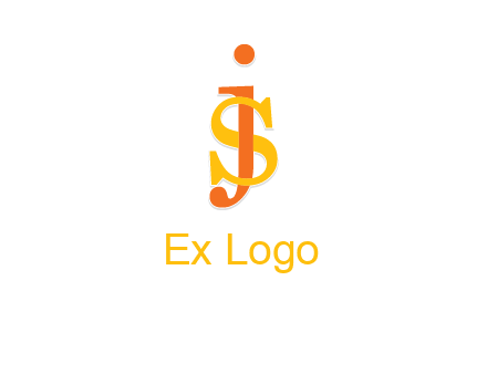 letter j and s logo