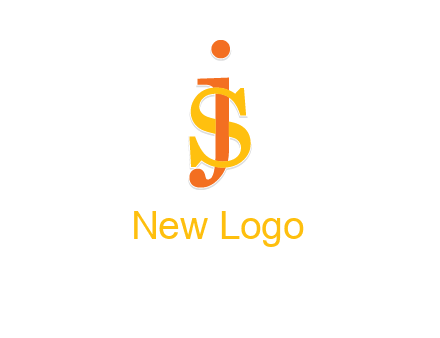 letter j and s logo
