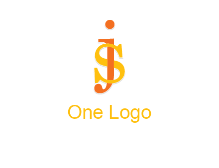 letter j and s logo