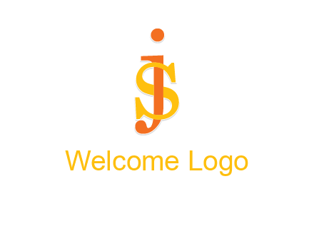 letter j and s logo