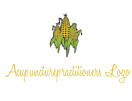 corn on cobs agriculture graphic