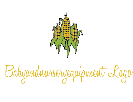 corn on cobs agriculture graphic