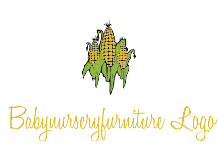 corn on cobs agriculture graphic