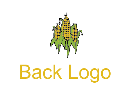 corn on cobs agriculture graphic