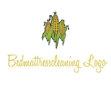 corn on cobs agriculture graphic