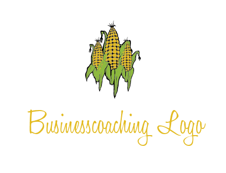 corn on cobs agriculture graphic