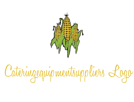 corn on cobs agriculture graphic