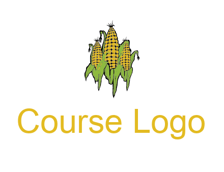 corn on cobs agriculture graphic