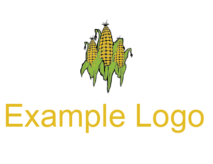 corn on cobs agriculture graphic