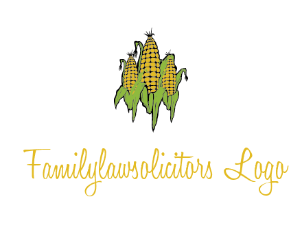 corn on cobs agriculture graphic