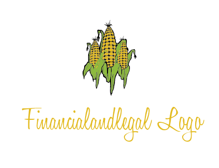 corn on cobs agriculture graphic
