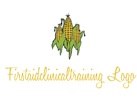 corn on cobs agriculture graphic