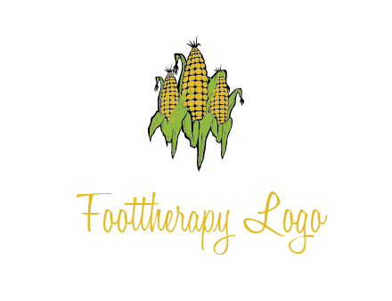 corn on cobs agriculture graphic