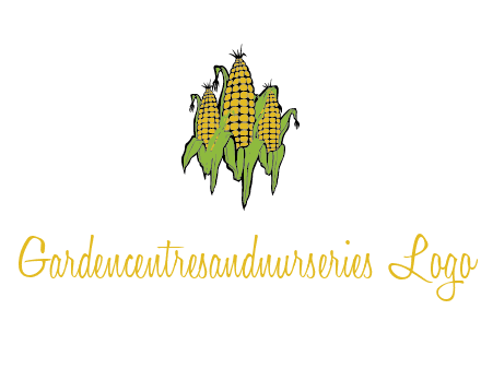 corn on cobs agriculture graphic