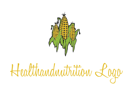 corn on cobs agriculture graphic