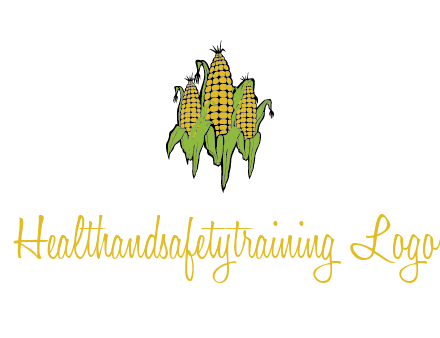 corn on cobs agriculture graphic