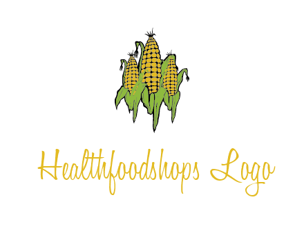 corn on cobs agriculture graphic