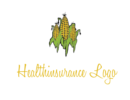 corn on cobs agriculture graphic