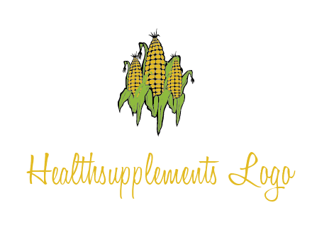 corn on cobs agriculture graphic