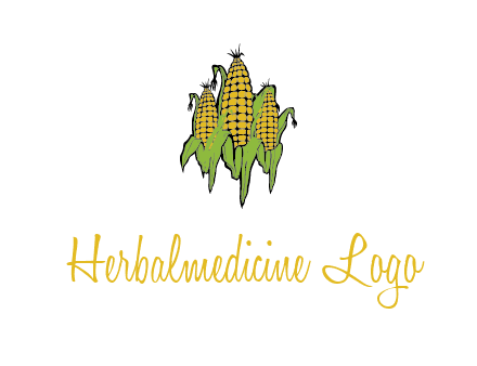 corn on cobs agriculture graphic