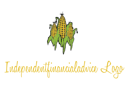 corn on cobs agriculture graphic