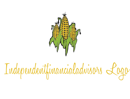 corn on cobs agriculture graphic