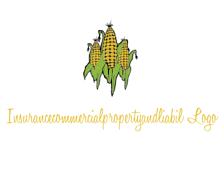 corn on cobs agriculture graphic