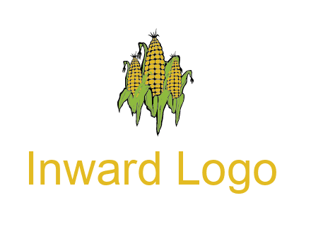 corn on cobs agriculture graphic