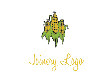 corn on cobs agriculture graphic