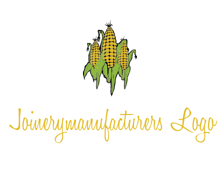 corn on cobs agriculture graphic