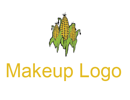 corn on cobs agriculture graphic