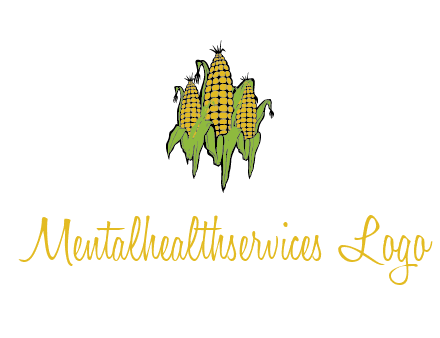 corn on cobs agriculture graphic